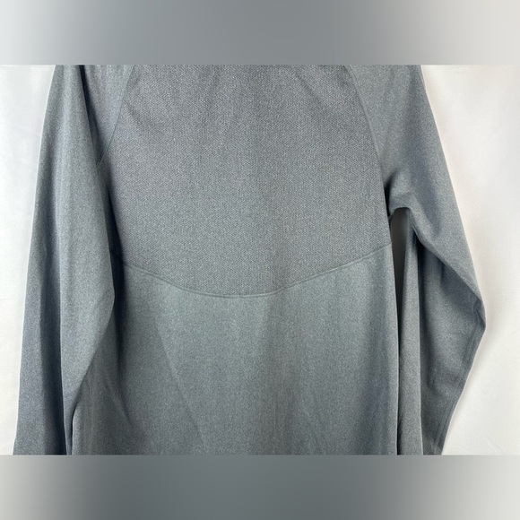 Nike Ready Men's Dri-FIT 1/4-Zip Fitness Top. Size Large. Gray. - Picture 8 of 11